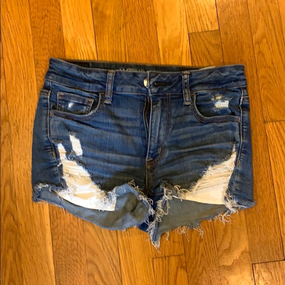 American eagle jean shorts